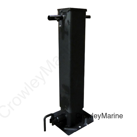 Dropleg Jack, Medium Duty, 12,000lb, Sidewind, Side Pin, Spring Loaded, No Handle, Holland (265912)