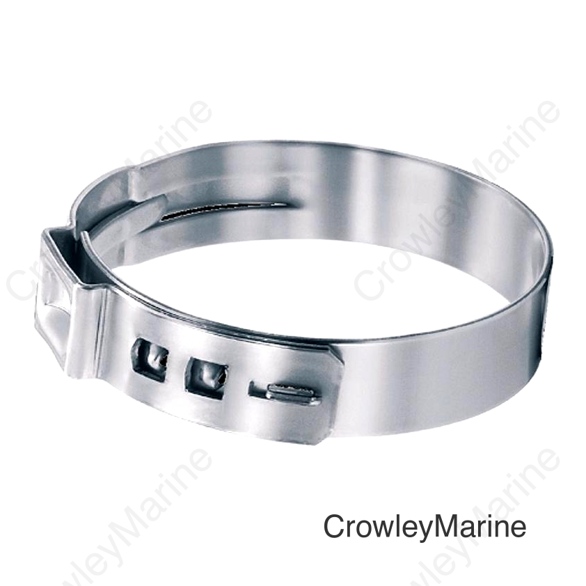 T-H Marine Oetiker Stainless Steel Stepless Ear Clamp Kit With Crimping Tool (Contains 10 Each of the 15 Most Needed Sizes)