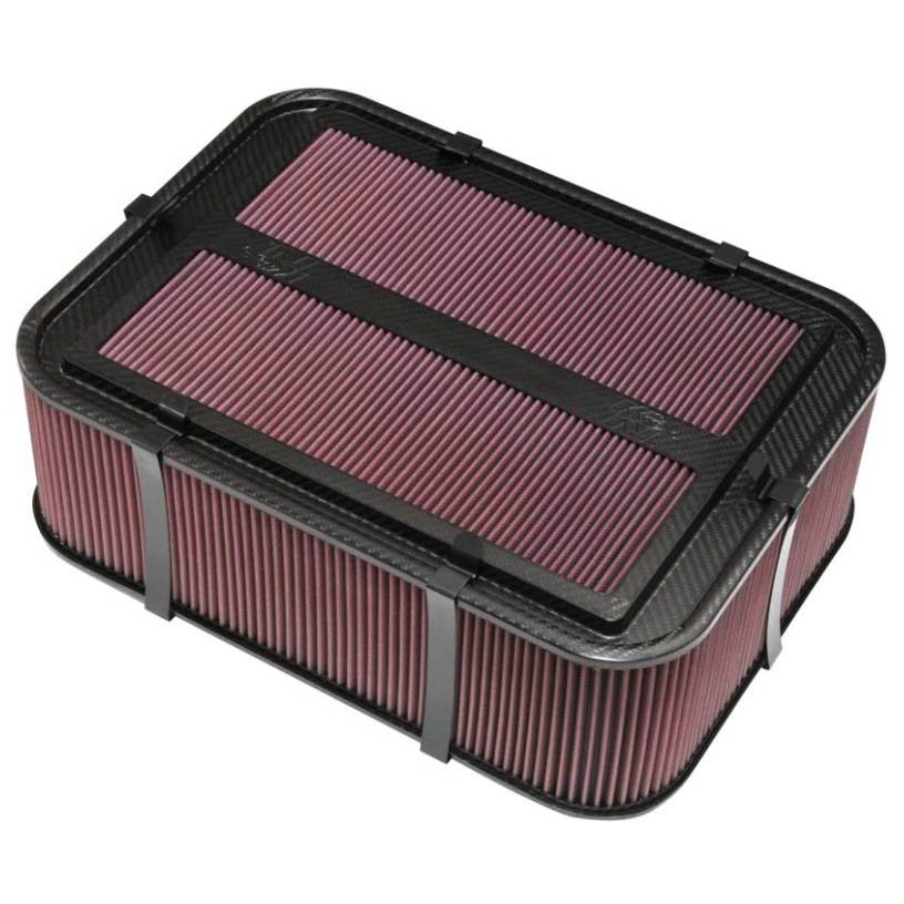 K&N Custom Racing Assembly Carbon Fiber Air Box - Large