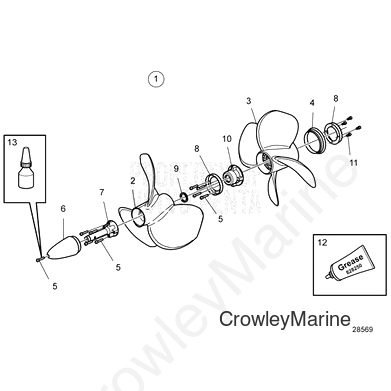 Propeller(V2) - Volvo Penta (21808212)