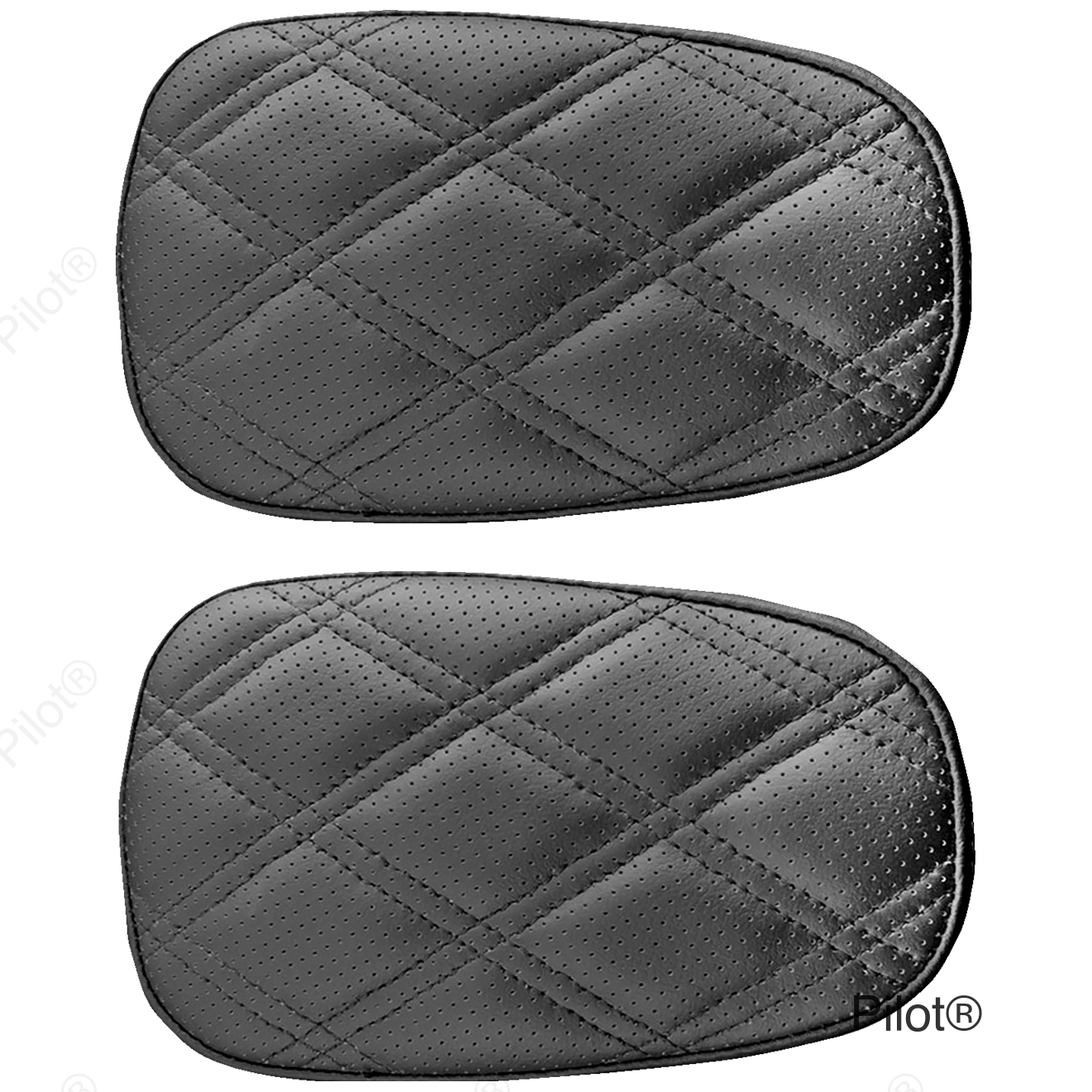 Lattice Stitched Arm Rest Pads