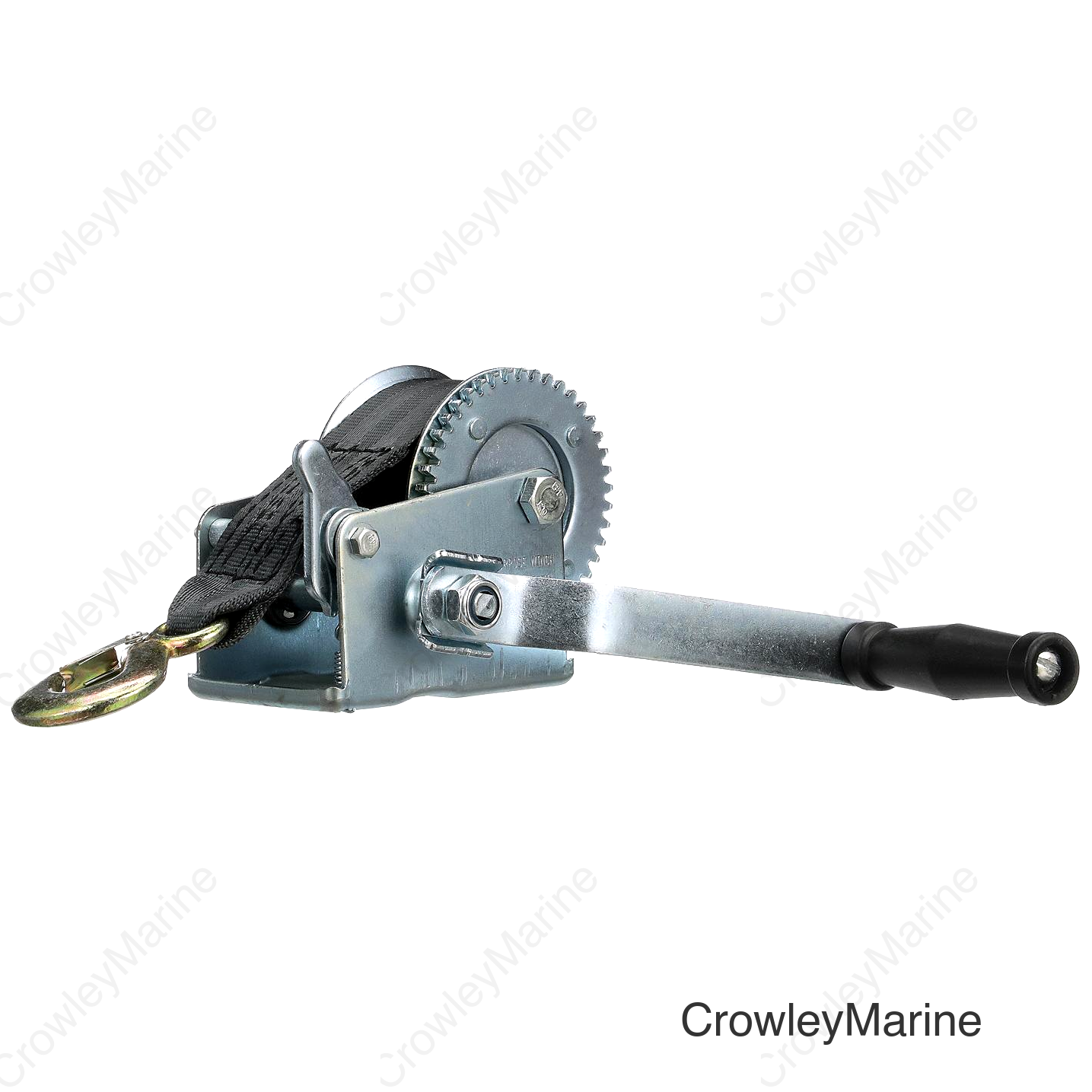 Seachoice Trailer Winch, Strap with Hook, Max Load 800 Lbs.