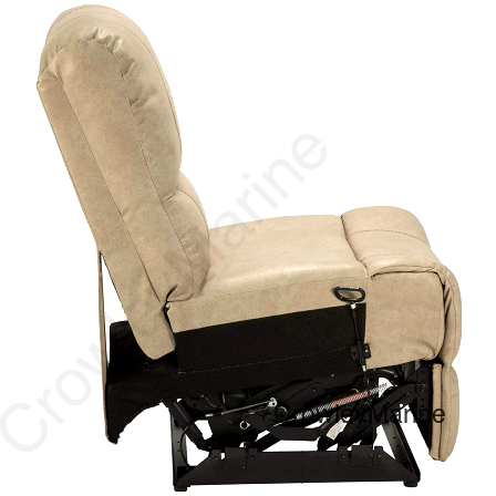 Armless Recliner, 22x35x40 (Grantland Doeskin) (RV0000377)