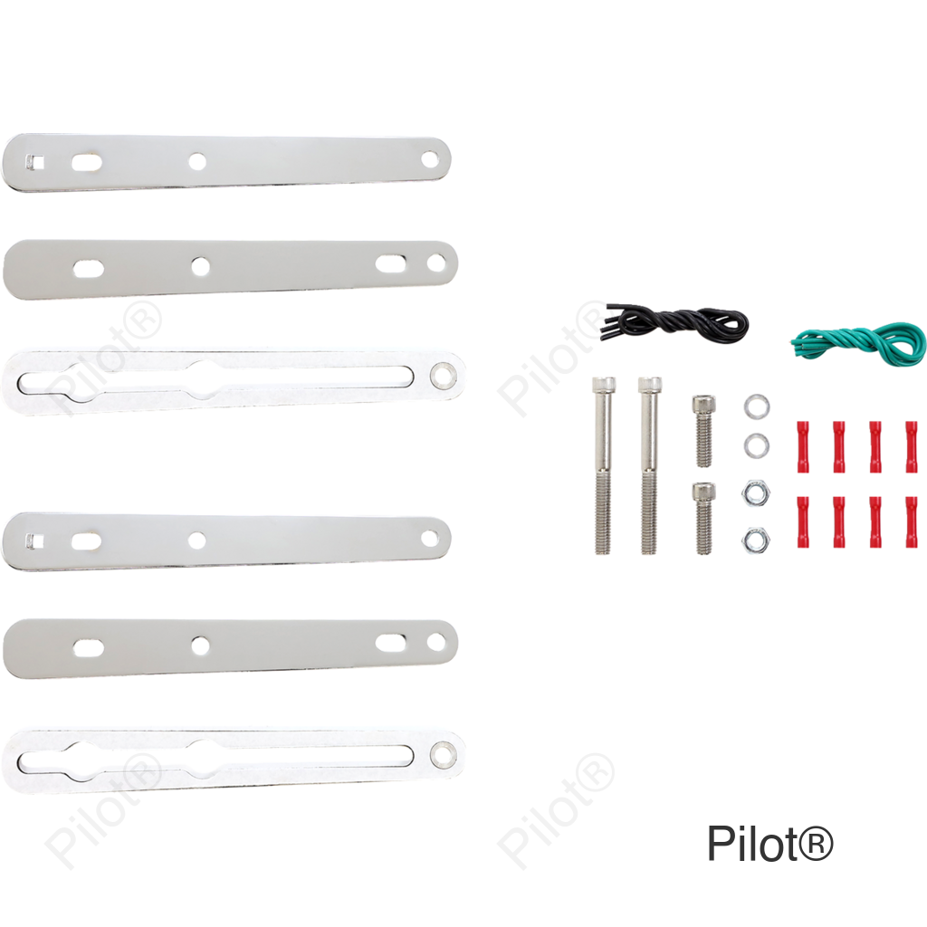 Turn Signal Relocation Kit - Sportster - Chrome