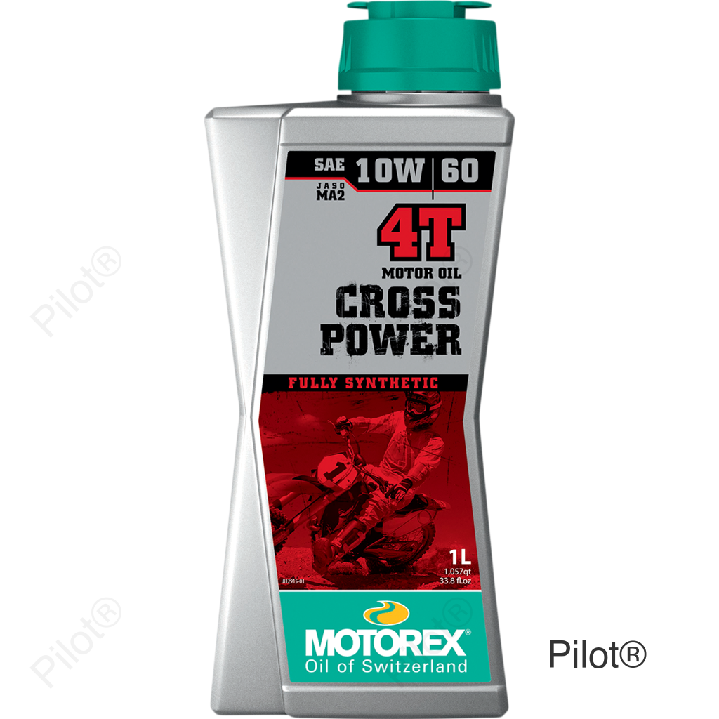 Cross Power Synthetic 4T Engine Oil - 10W-60 - 1L