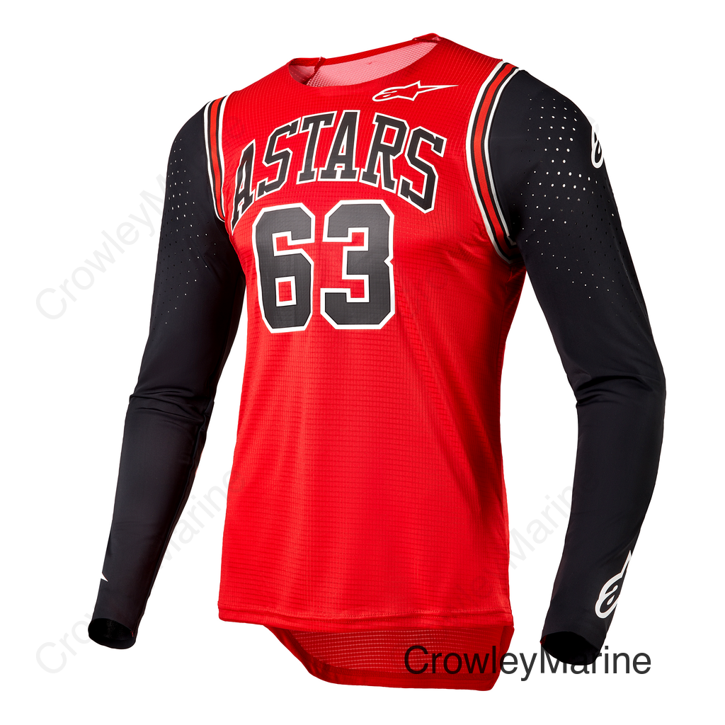 TECHSTAR ACUMEN LE JERSEY RED/BLACK/WHITE XL