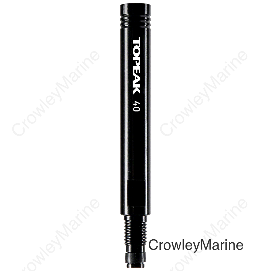 Topeak Valve Extender Set - 40mm Pair Black