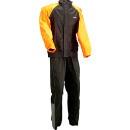 RAINSUIT Z1R BLK/ORNGE XL