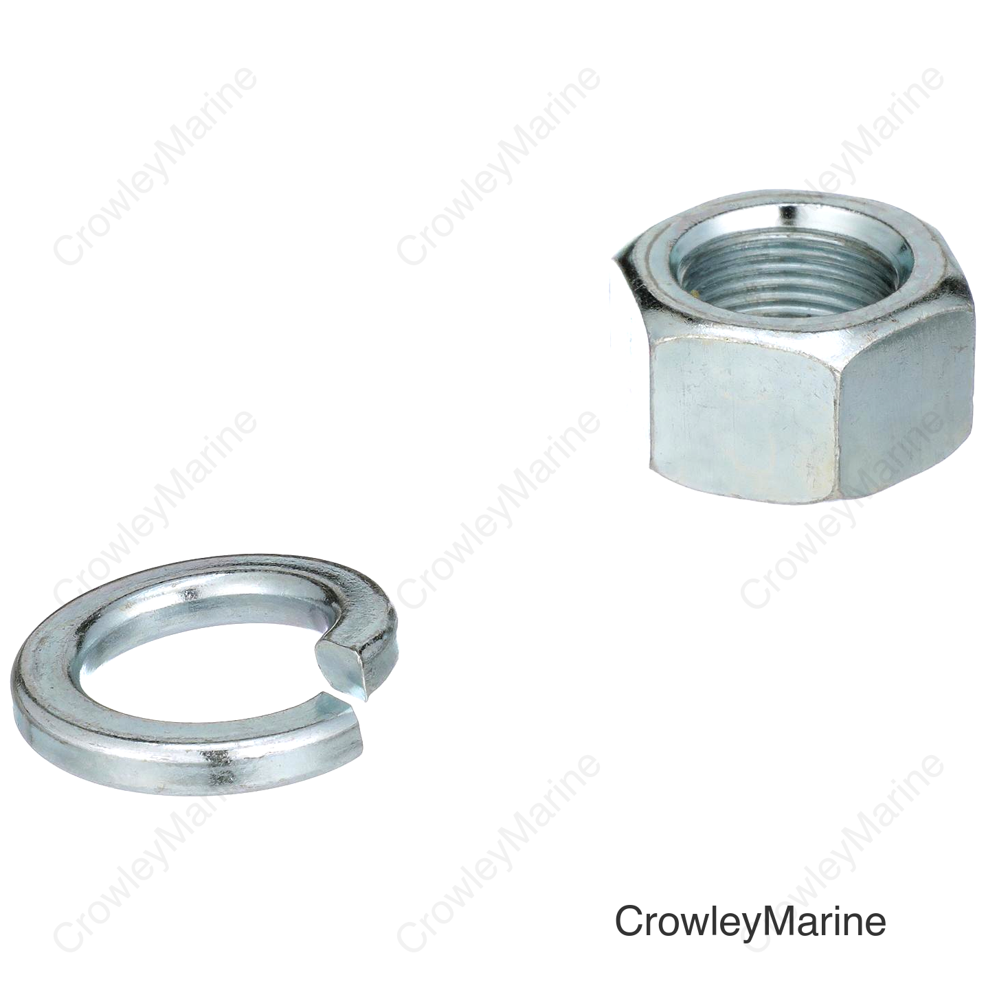 Seachoice Trailer Ball, 2 in., 1 X 2-1/8 in. Shank, 6,000 Lb. Capacity, Stainless Steel