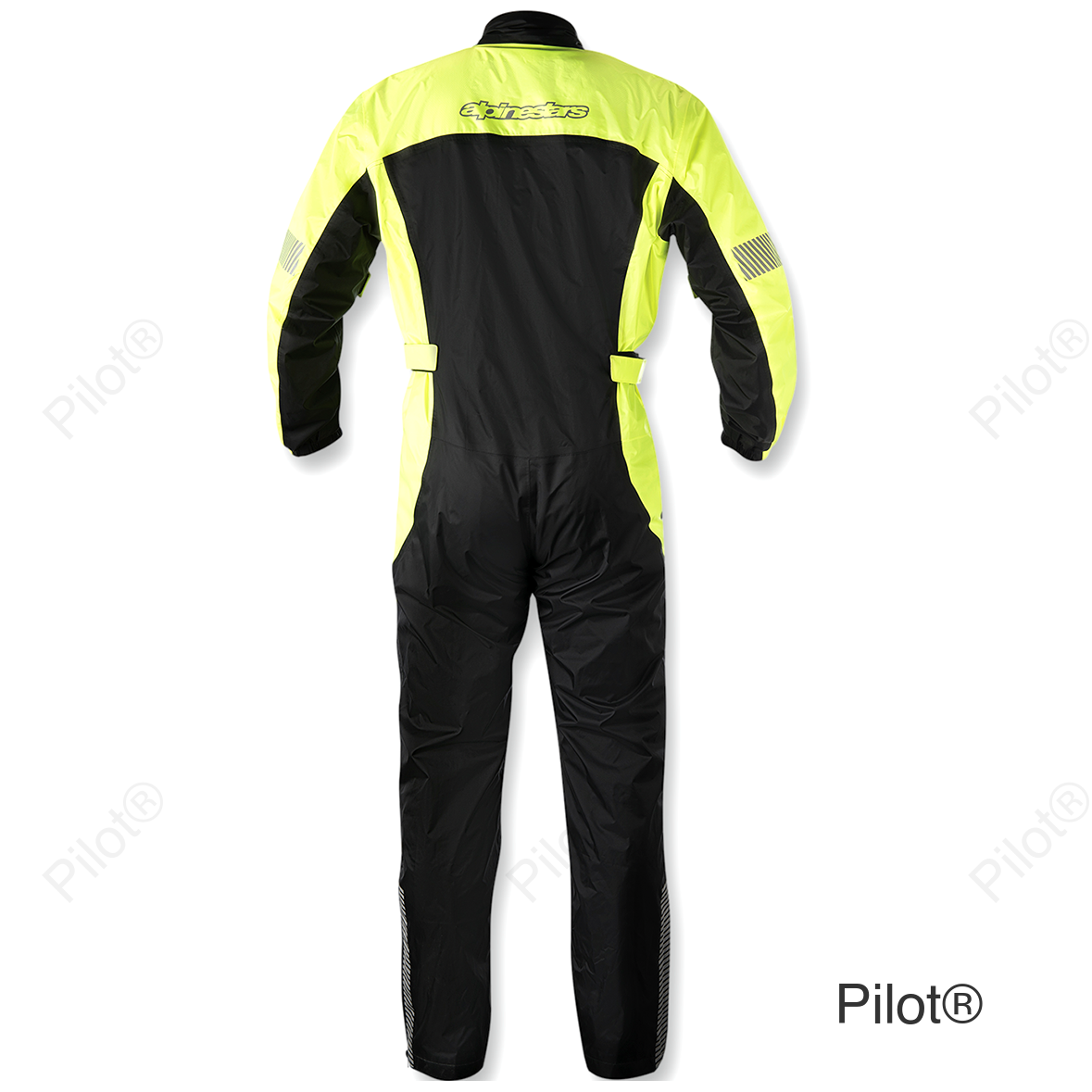 Hurricane Rainsuit - Yellow Fluorescent/Black - Small