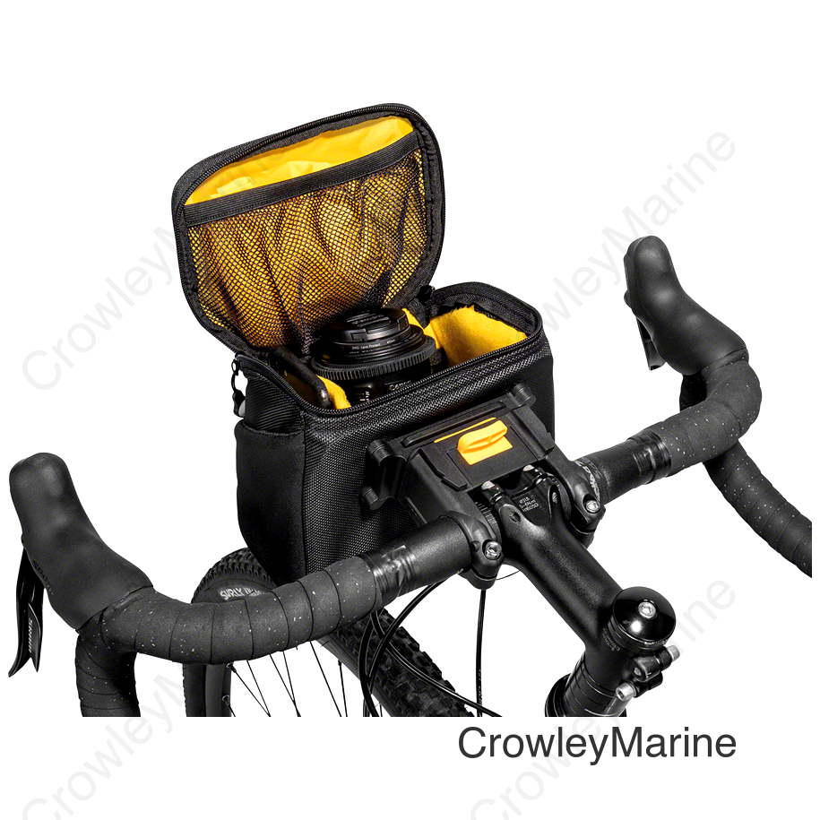 Topeak Compact Handlebar Bag/Fanny Pack - Includes Fixer 8 Black