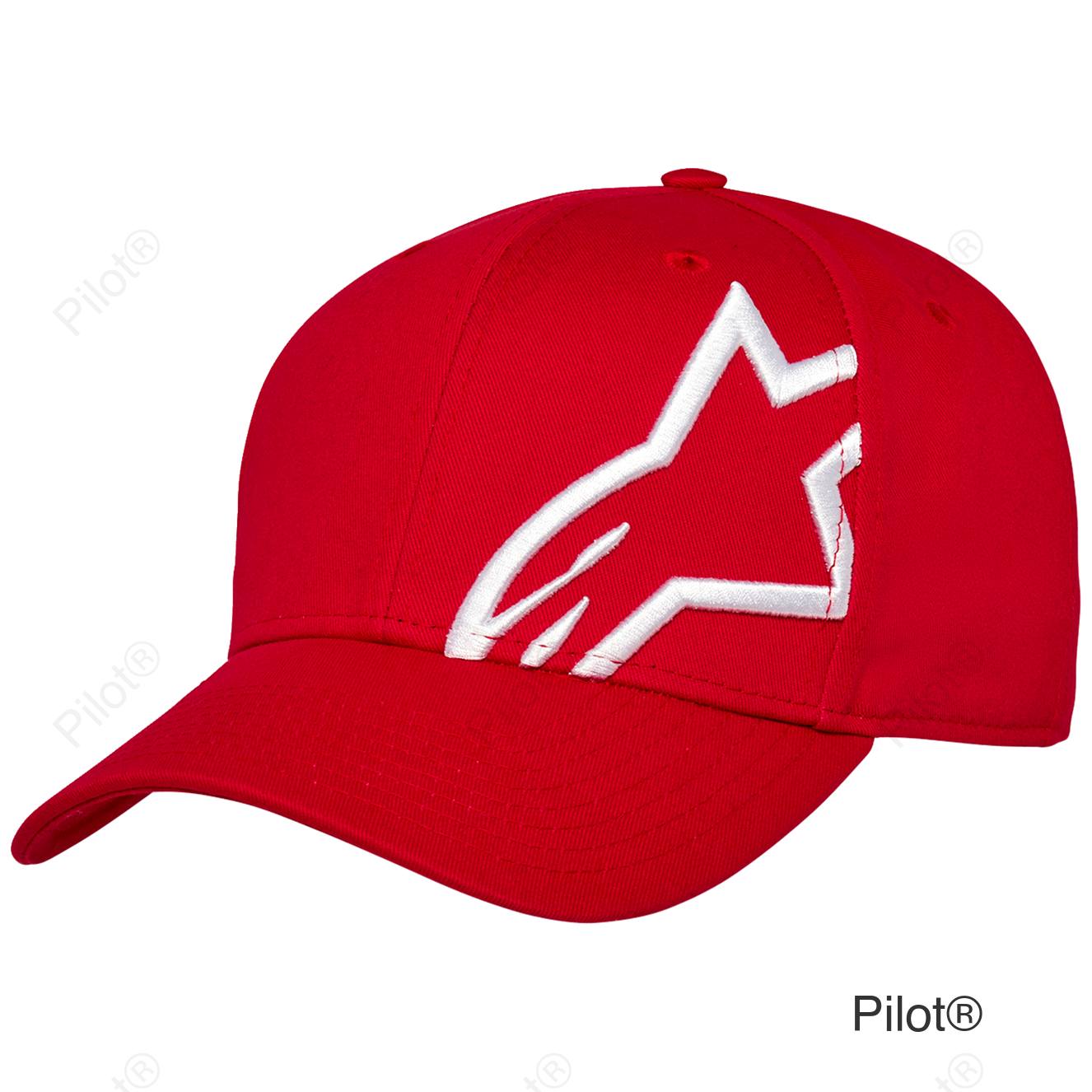 Corp Snap 2 Hat - Red/White - One Size