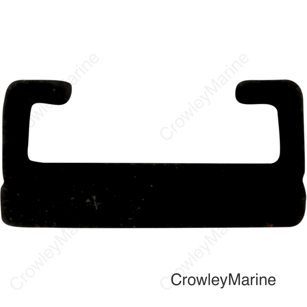 Black Replacement Slide - UHMW - Profile 16 - Length 46.75" - Yamaha