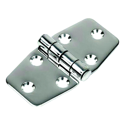 Sea-Dog 2035301 Dampening Door Hinge, #8 FH, Weight= .11/ .22 A= 2-7/8" , B=1-7/16", C=1-7/16" D=1-1/2", E=1/16" thumbnail-1