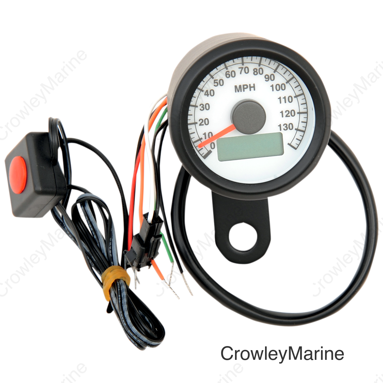 SPEEDO BLK 1.8" PROG WHT