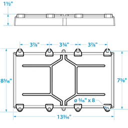 Seachoice Battery Tray, Group 29 thumbnail-0