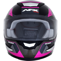 FX-99 Helmet - Recurve - Black/Fuchsia - XS thumbnail-4