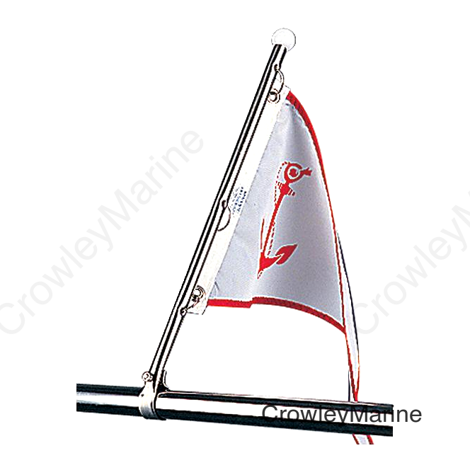 PULPIT FLAG POLE SS 15-1/3"