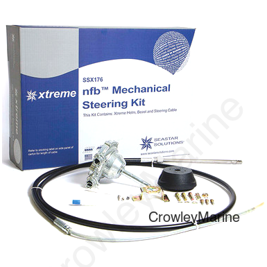 Extreme No Feedback Steering Kit - Sierra Marine Engine Parts - SSX17615 (SSX-176-15)