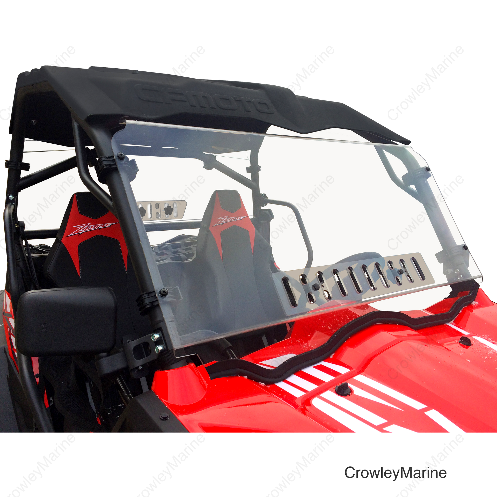 FULL WINDSHIELD SNGL VENT CF MOTO Z-FORCE