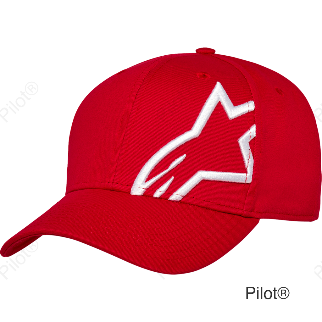 Corp Snap 2 Hat - Red/White - One Size