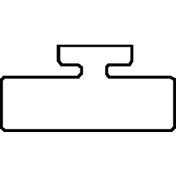Black Replacement Slide - UHMW - Profile 14 - Length 47.75" - Kawasaki thumbnail-0