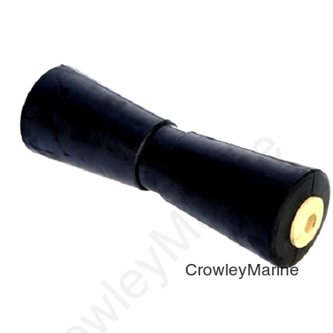 Marine Roller V-Type 12" Rubber, 5/8" Hole (405800)