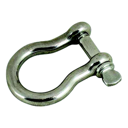 Seadog 147054 3/16" Stainless Steel Bow Shackle, Bulk, A:1/8", B: 5/16", C:1/2", D:13/16" thumbnail-0