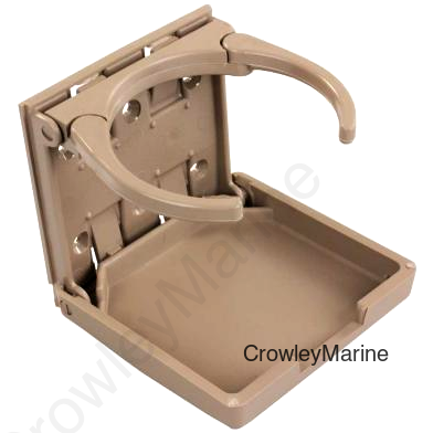 ADJUSTABLE CUP HLDR  TAN