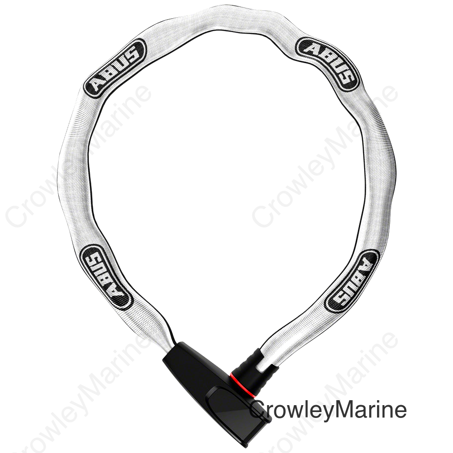Abus Catena Reflective 6806K Chain Lock - Keyed 2.8'/85cm