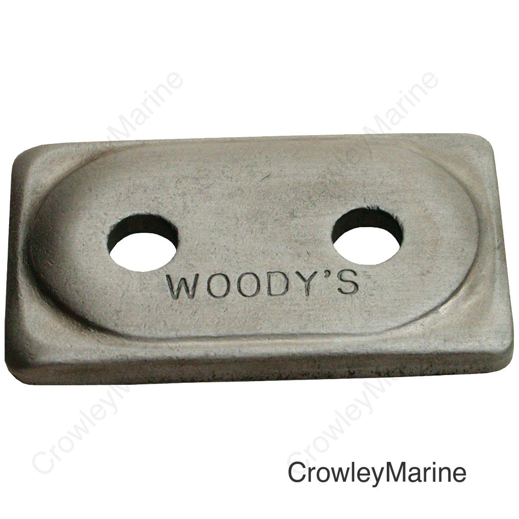 DIGGER SUPPORT PLATES DOUBLE ALUM. 5/16" 12/PK