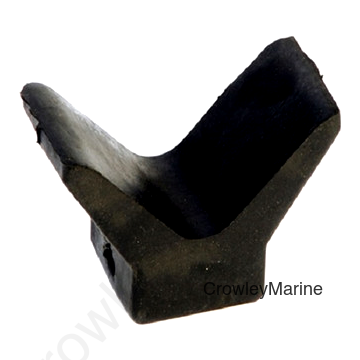 Marine Bow Guard Rubber 2" with 3/8" Hole (406000)
