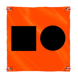 Seachoice 3 Ft. S.O.S. Distress Signal Flag thumbnail-1