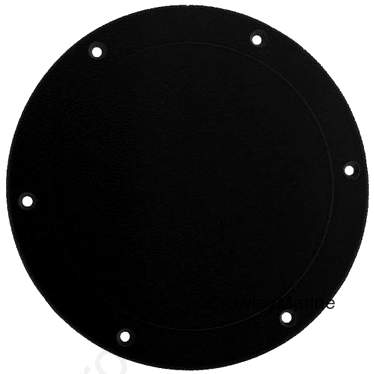 Black, 8" Dia.