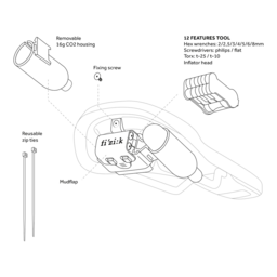 Gravita Alpaca X5 Saddle + Alpaca Tool Carrier thumbnail-1