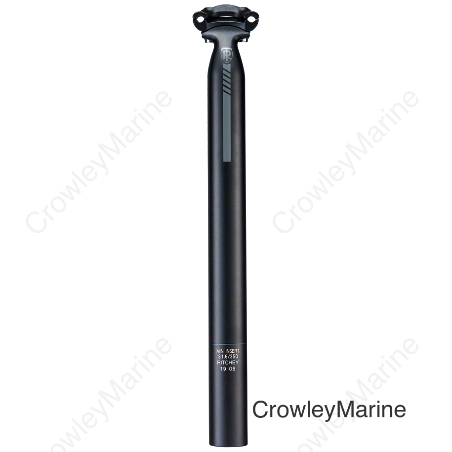 Ritchey Comp 2-Bolt Seatpost: 31.6mm 400mm Black 2020 Model