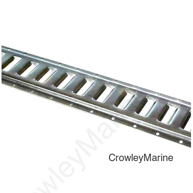 E-Track, 5' Horizontal Style, 12ga., Galv (398106)