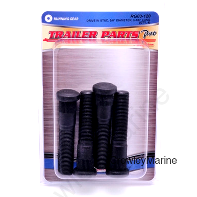 Drive In Stud, 5/8" Diameter, 3-1/8" Long (Qty 4) (144140)