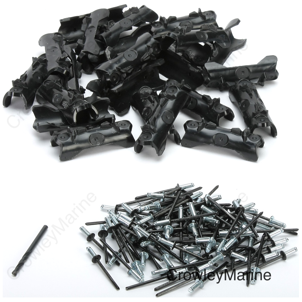 24/PK FOOTLOK CLEATS BLK