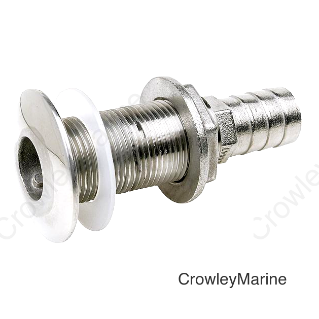 Attwood Thru Hull Stainless Steel 3/4" For Hose