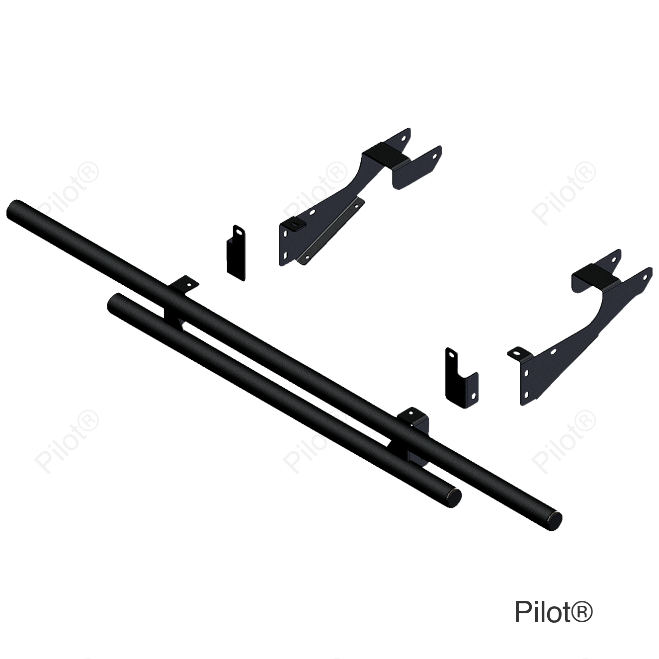 Rear Bumper - Black - Polaris