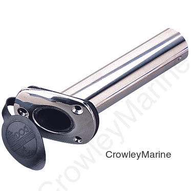 STAMPED Stainless Steel ROD HOLDER WITH CAP (325171-1)