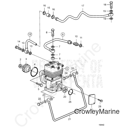 Water Pipe(V2) - Volvo Penta (20522574)