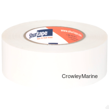 White Serrated Preservation Tape 2" PE 555 SRB-48mm x 55m