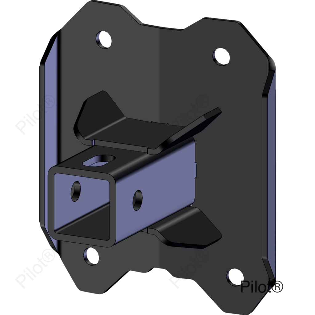 Hitch - Rear Receiver - 2" - Polaris Ranger