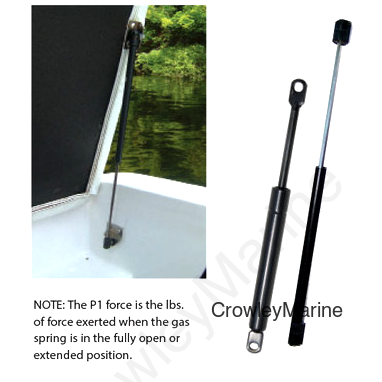 GAS SPRING 20" X 40 LBS (1843-40)