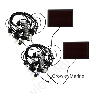 30 Ft 12 Socket LED String Lights (2-Pack) (22046)