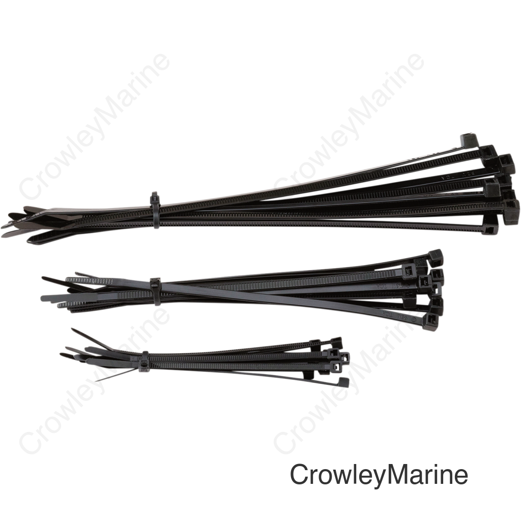 CABLE TIES MSE BLACK 30PK