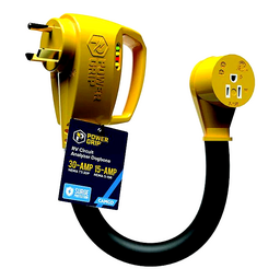 Camco 55461 Power Grip RV 12" 30A Circuit Analyzer Dogbone