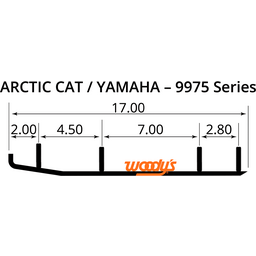 Ace™ Flat-Top® Carbide Runners - 6" thumbnail-1